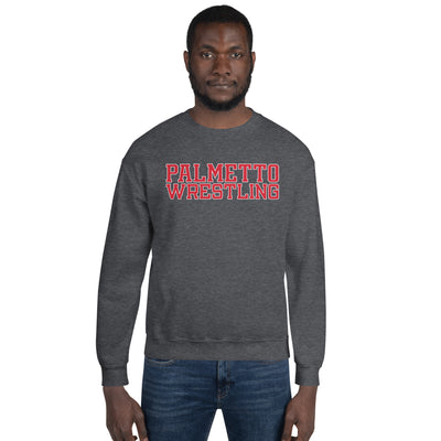 Palmetto Wrestling  Stripes Unisex Crew Neck Sweatshirt