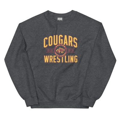 Oakton Wrestling Unisex Crew Neck Sweatshirt