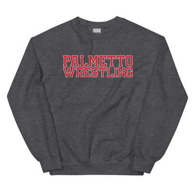 Palmetto Wrestling  Stripes Unisex Crew Neck Sweatshirt