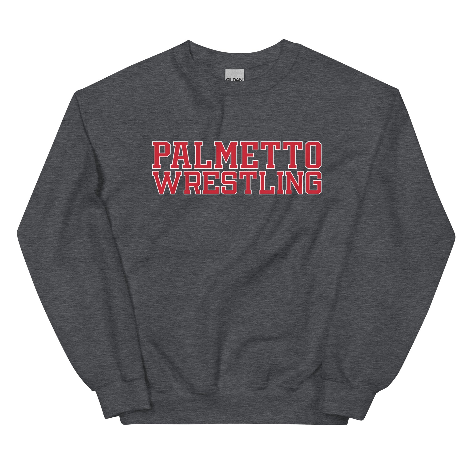 Palmetto Wrestling  Embroidery Unisex Crew Neck Sweatshirt