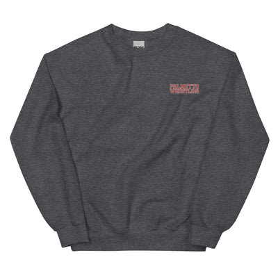 Palmetto Wrestling  Embroidery Unisex Crew Neck Sweatshirt