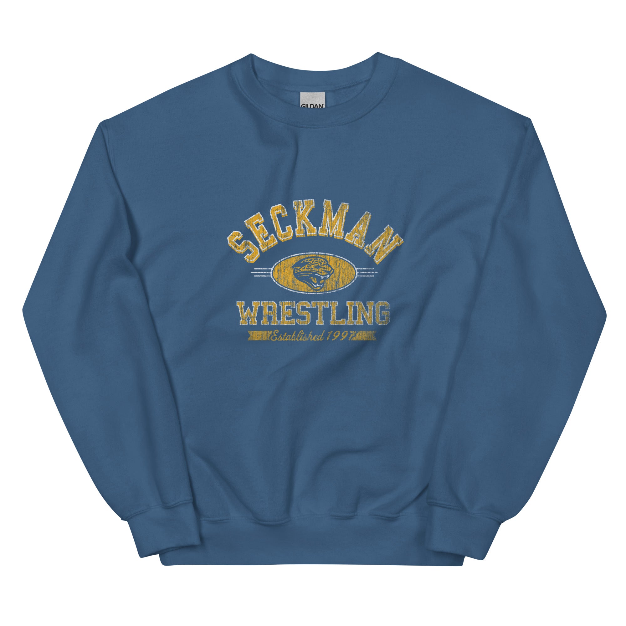 Seckman Wrestling  Unisex Crew Neck Sweatshirt