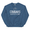 Carroll Wrestling Cougars  Unisex Crew Neck Sweatshirt