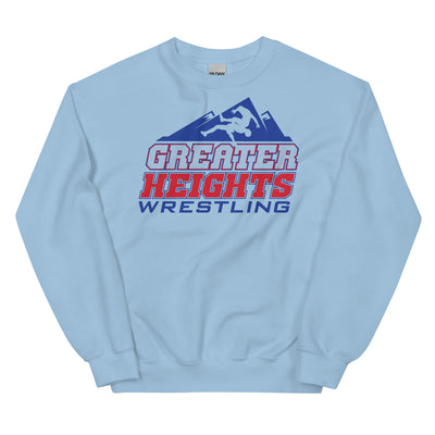 Greater Heights Wrestling 1 Unisex Sweatshirt