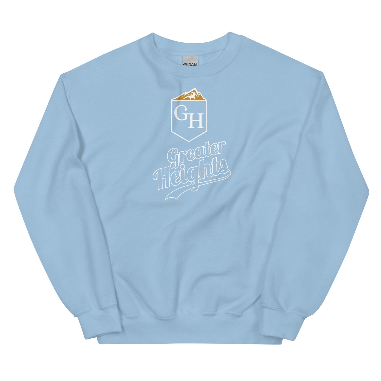 Greater Heights Wrestling Royals Unisex Crew Neck Sweatshirt