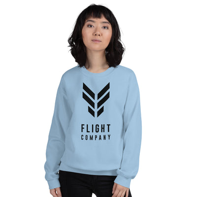 Flight Company  Light Unisex Crew Neck Sweatshirt