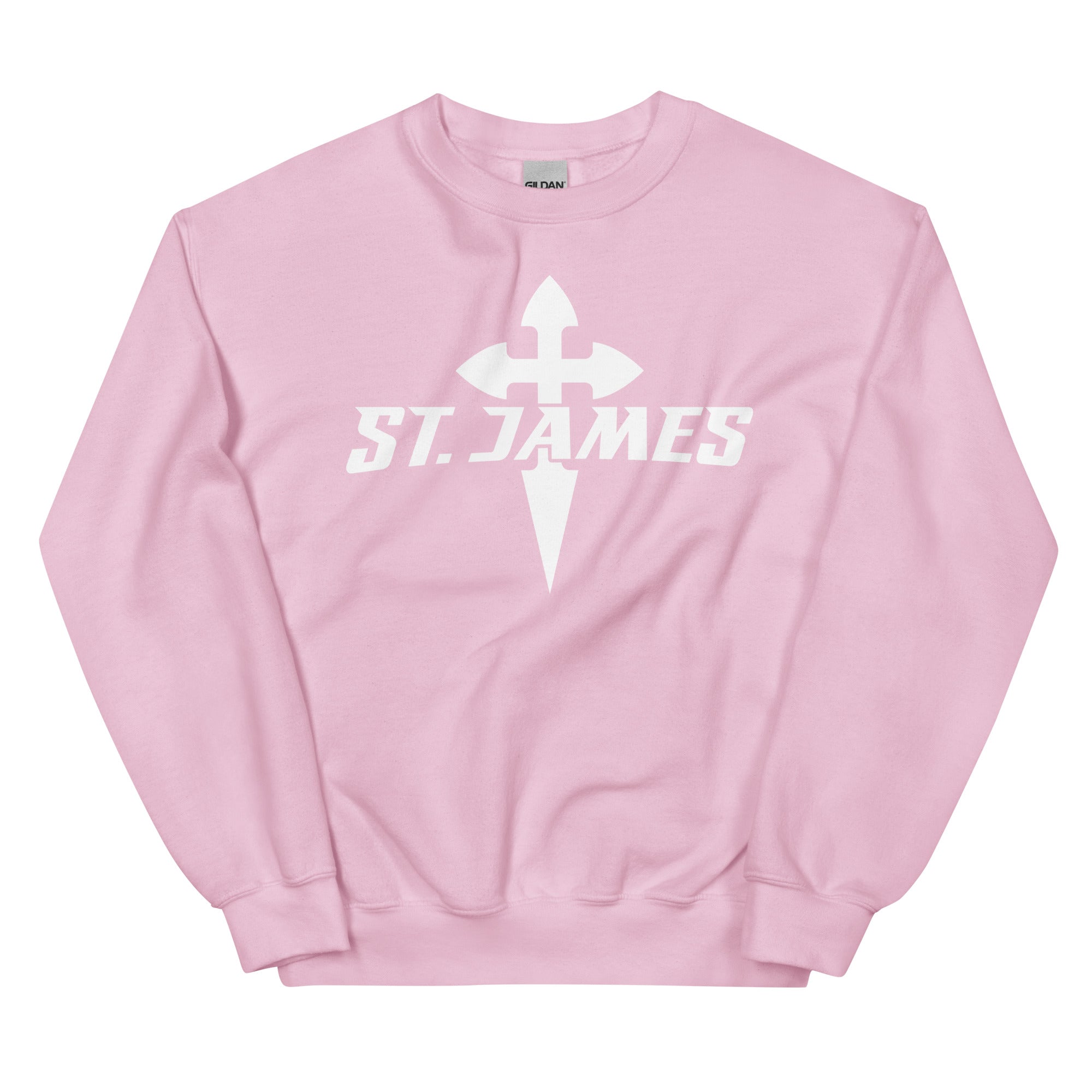 St. James Academy Pink Unisex Sweatshirt
