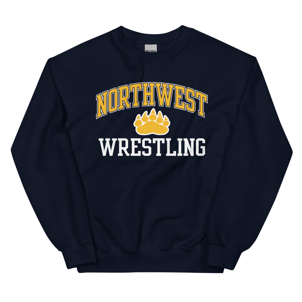 Wichita Northwest HS Wrestling Crewneck Sweatshirt