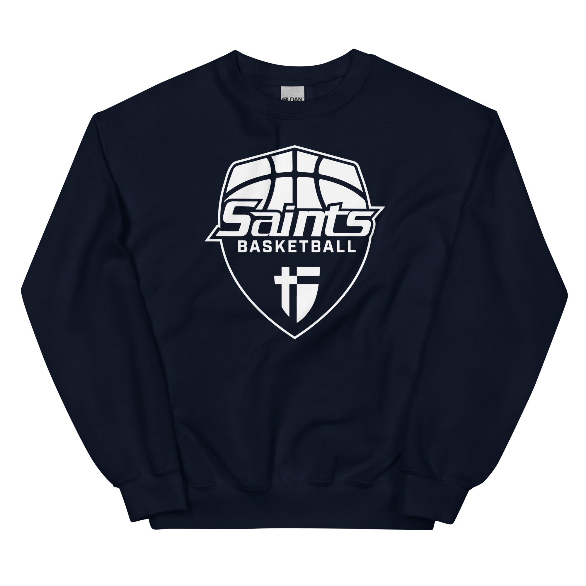 Saints Basketball Navy Unisex Sweatshirt
