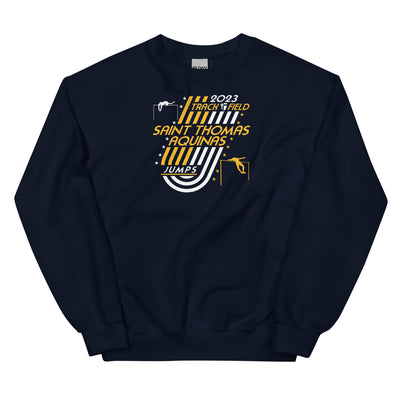 Saint Thomas Aquinas Track & Field Jumps Unisex Crew Neck Sweatshirt