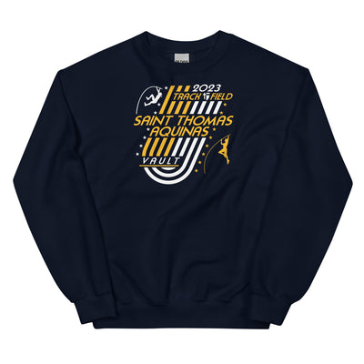 Saint Thomas Aquinas Track & Field Vault Unisex Crew Neck Sweatshirt