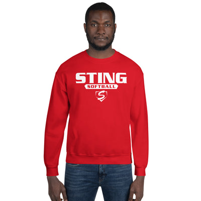 Sting Softball Unisex Crew Neck Sweatshirt