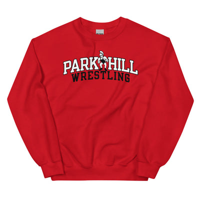 Park Hill Wrestling Crewneck Sweatshirt - Red or White