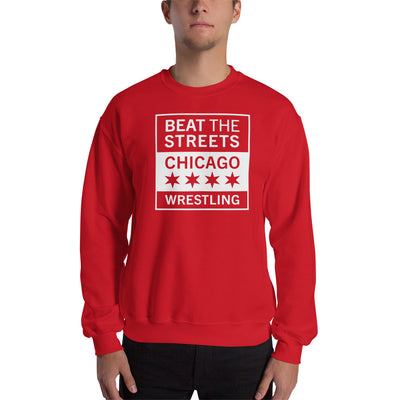 Beat the Streets Chicago One Color Unisex Crew Neck Sweatshirt