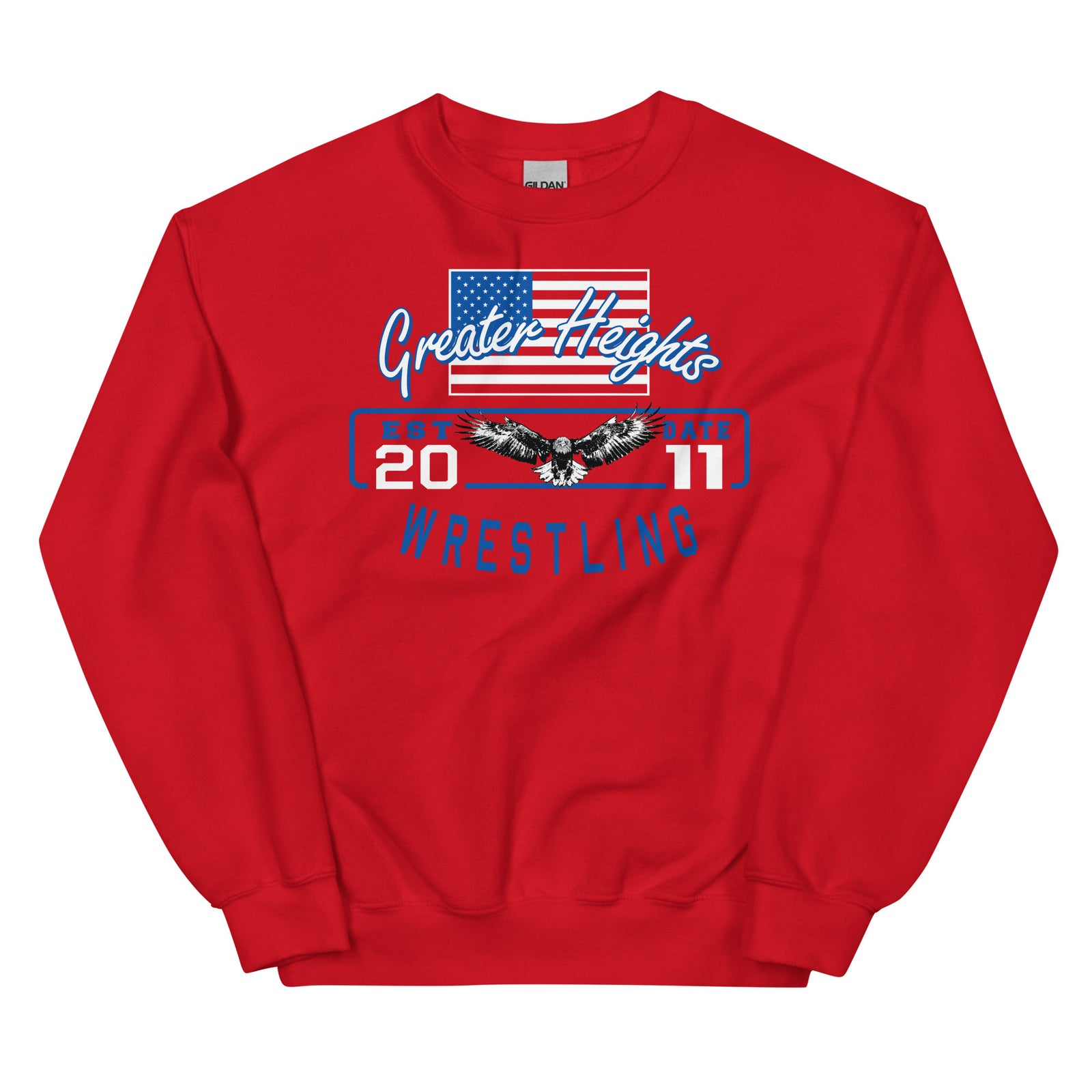 Greater Heights Wrestling Est. 2011 Unisex Sweatshirt