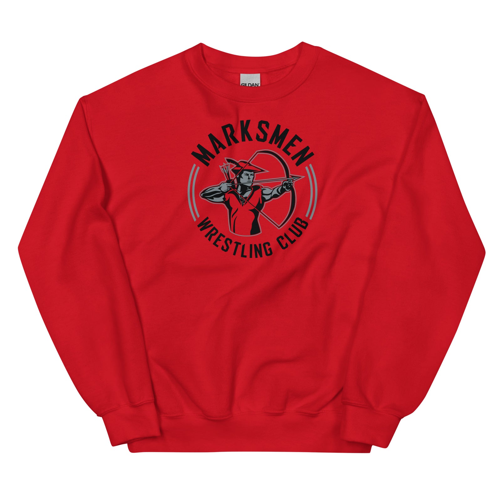 Marksmen Wrestling Club  Unisex Crew Neck Sweatshirt