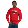 Maize HS Wrestling Eagles Red Unisex Crew Neck Sweatshirt