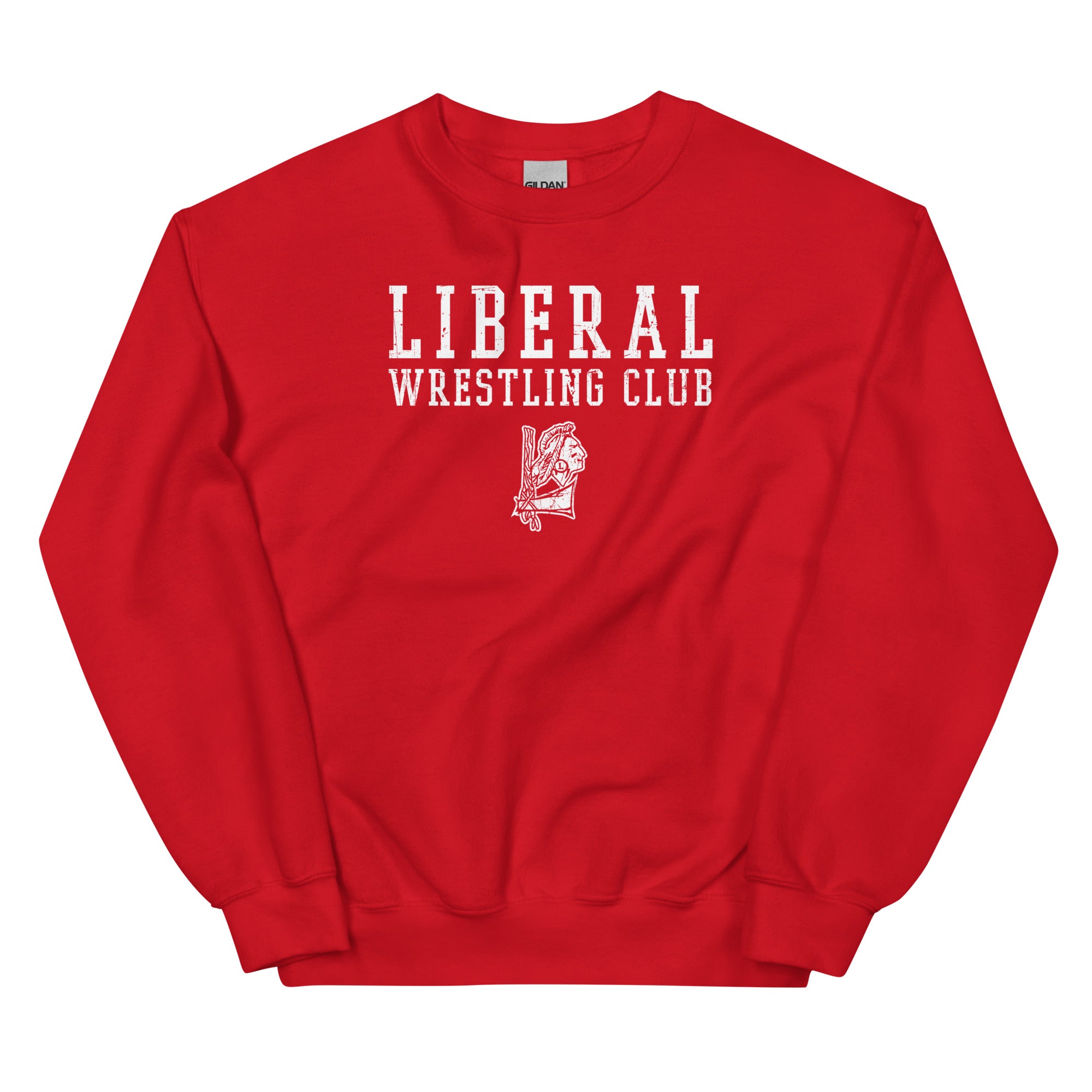 Liberal Wrestling Club 2 Unisex Crew Neck Sweatshirt