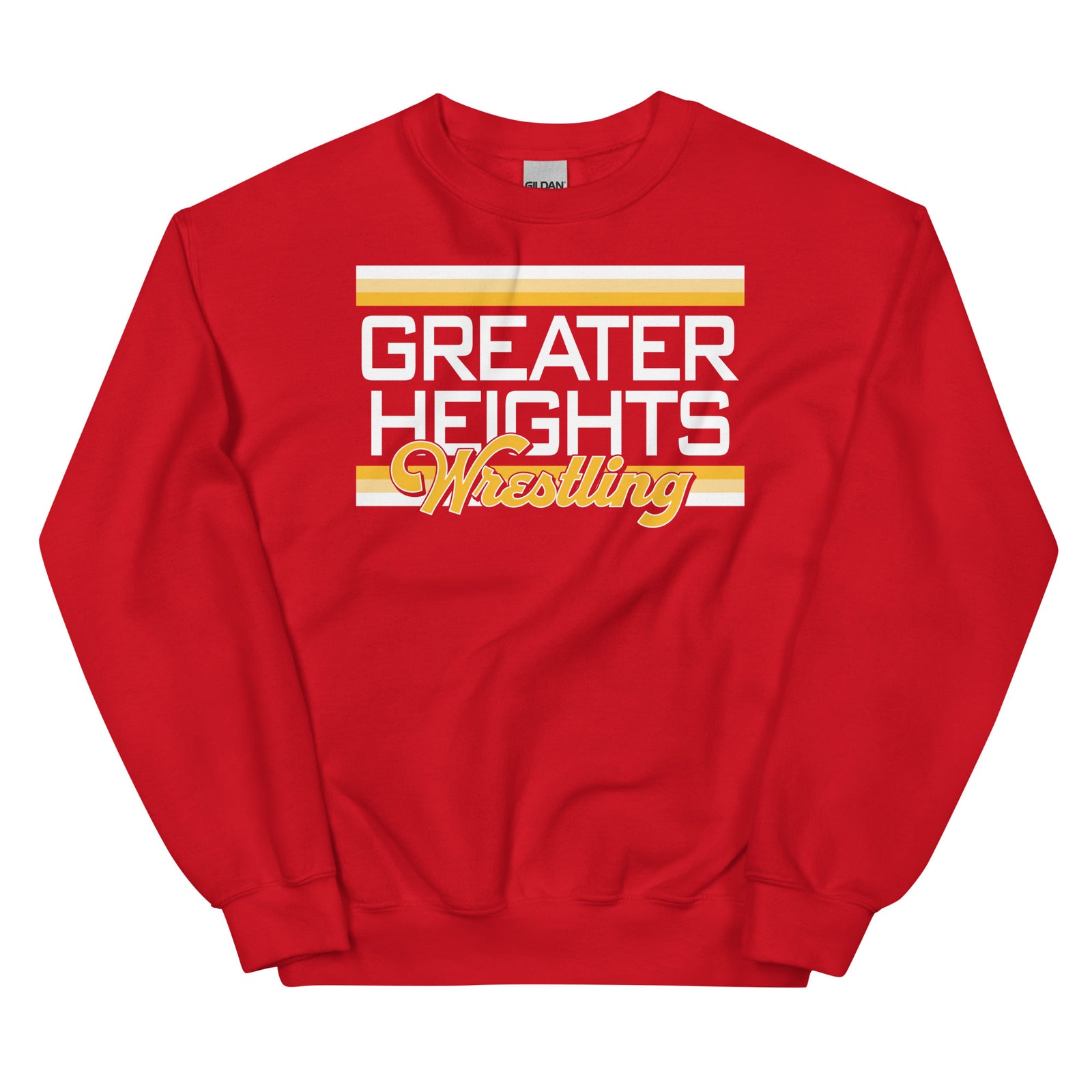 Greater Heights Wrestling Chiefs Unisex Crew Neck Sweatshirt