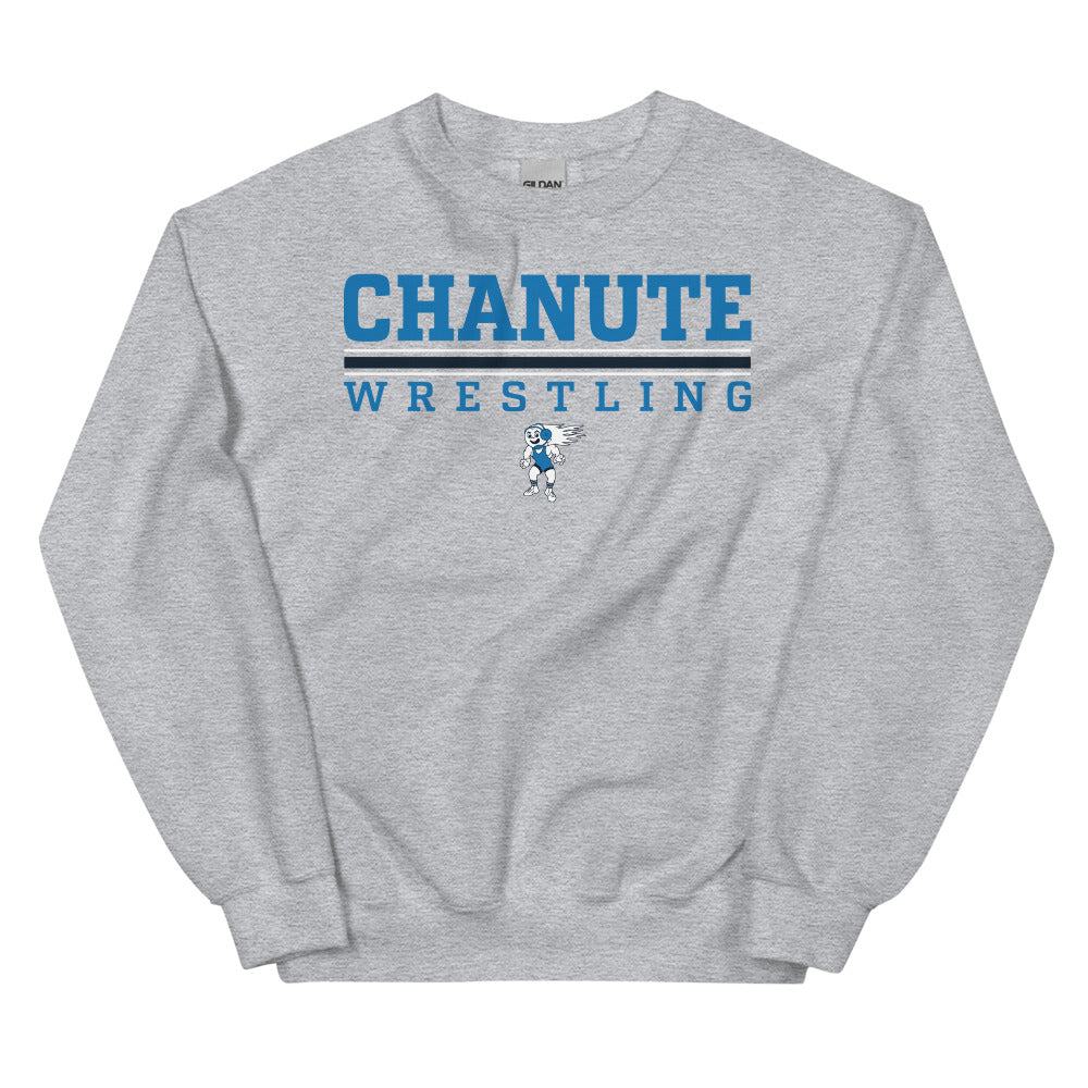 Chanute HS Wrestling Unisex Sweatshirt
