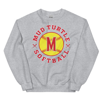 Mud Turtle Softball Unisex Sweatshirt