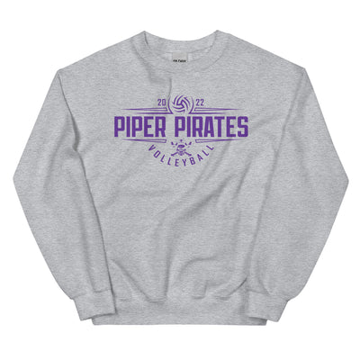 Piper Pirates Volleyball Unisex Sweatshirt