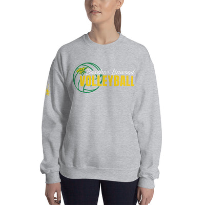 Basehor-Linwood Volleyball (with sleeve) Unisex Sweatshirt