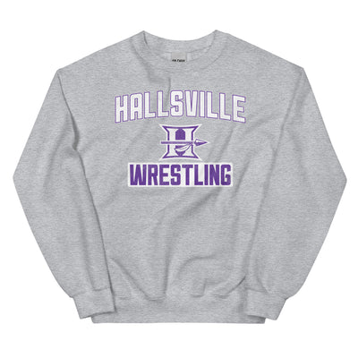 Hallsville Wrestling Crewneck Sweatshirt