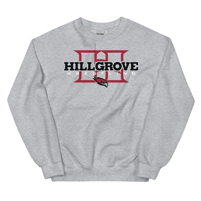 Hillgrove Hawks Wrestling 2022 Hill Grove Unisex Crew Neck Sweatshirt