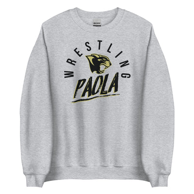 Paola Wrestling Unisex Crew Neck Sweatshirt