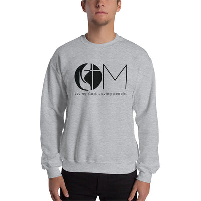 Old Mission One Color Design Unisex Crew Neck Sweatshirt