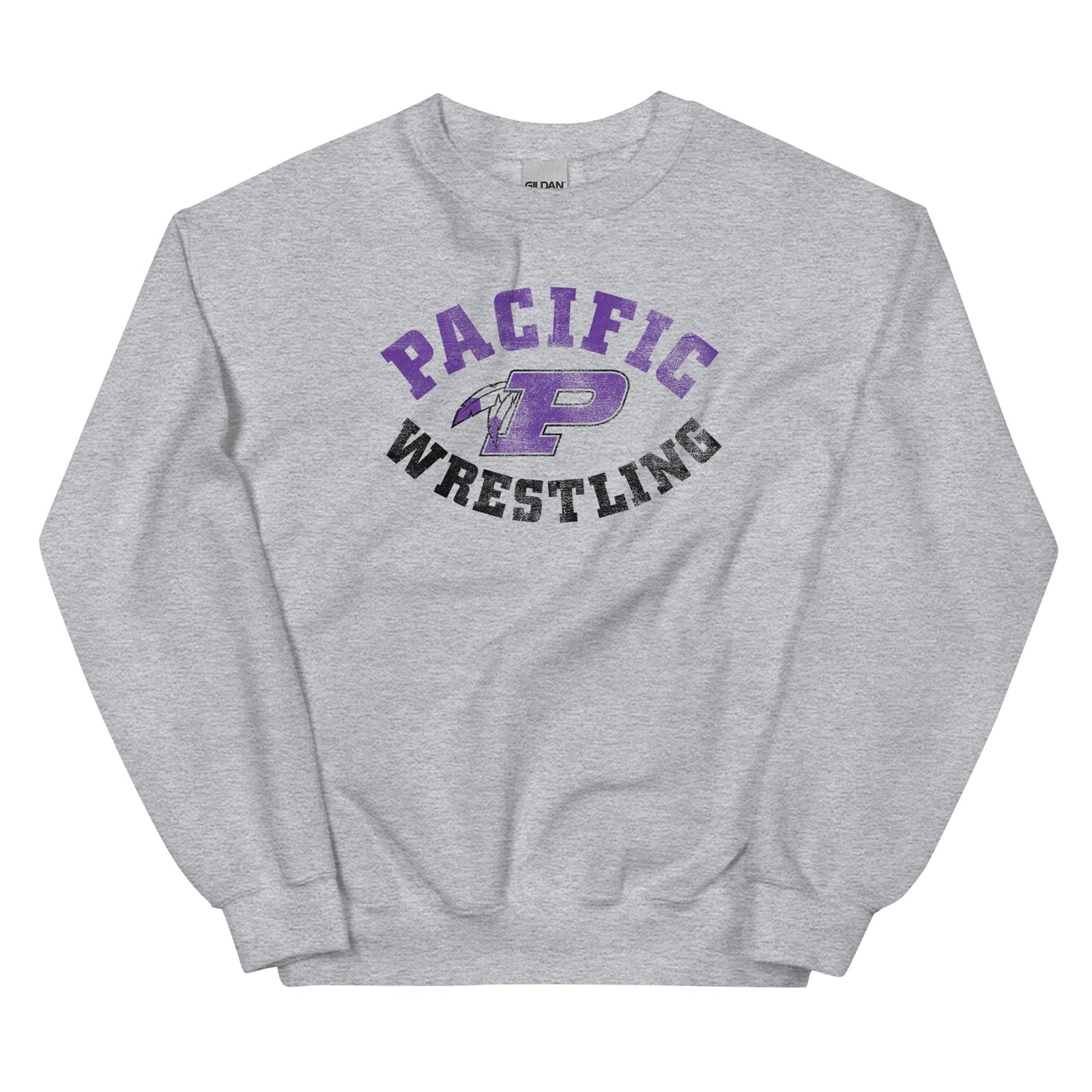 Pacific Wrestling Unisex Crew Neck Sweatshirt