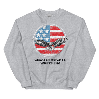 Greater Heights Wrestling Eagle Unisex Sweatshirt