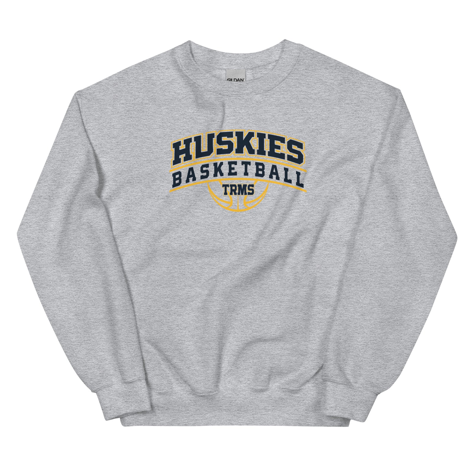 Trail Ridge Middle School Basketball Unisex Crew Neck Sweatshirt