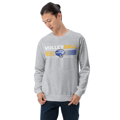 Seckman Volleyball Unisex Crew Neck Sweatshirt