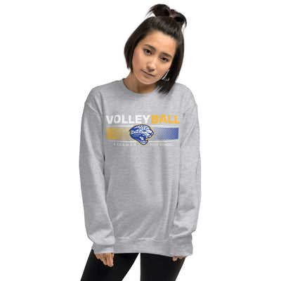 Seckman Volleyball Unisex Crew Neck Sweatshirt