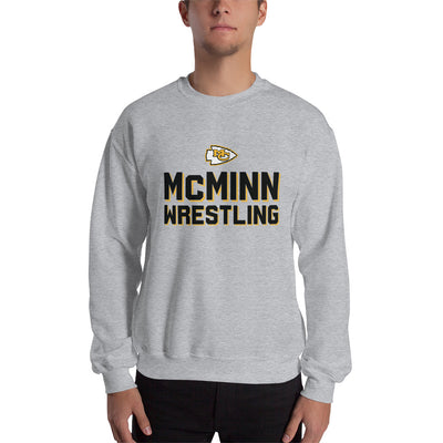 McMinn High School Wrestling  Unisex Crew Neck Sweatshirt