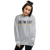 Gretna East  Grey wrestling Embroidery Unisex Crew Neck Sweatshirt