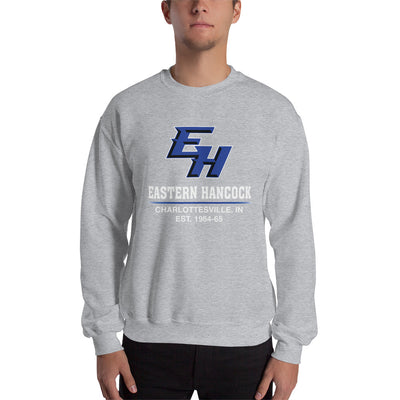 Eastern Hancock MS Track EH  Unisex Crew Neck Sweatshirt