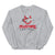 Palmetto Middle Football Embroidery-Grey Unisex Crew Neck Sweatshirt