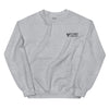 Flight Company  Embroidered-Light Unisex Crew Neck Sweatshirt