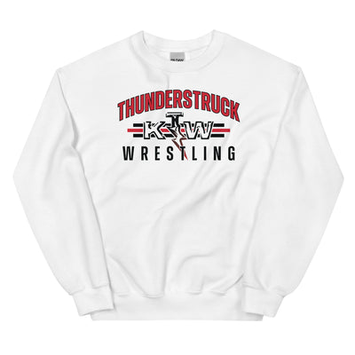 KTW Kansas Thunderstruck Wrestling Unisex Crew Neck Sweatshirt