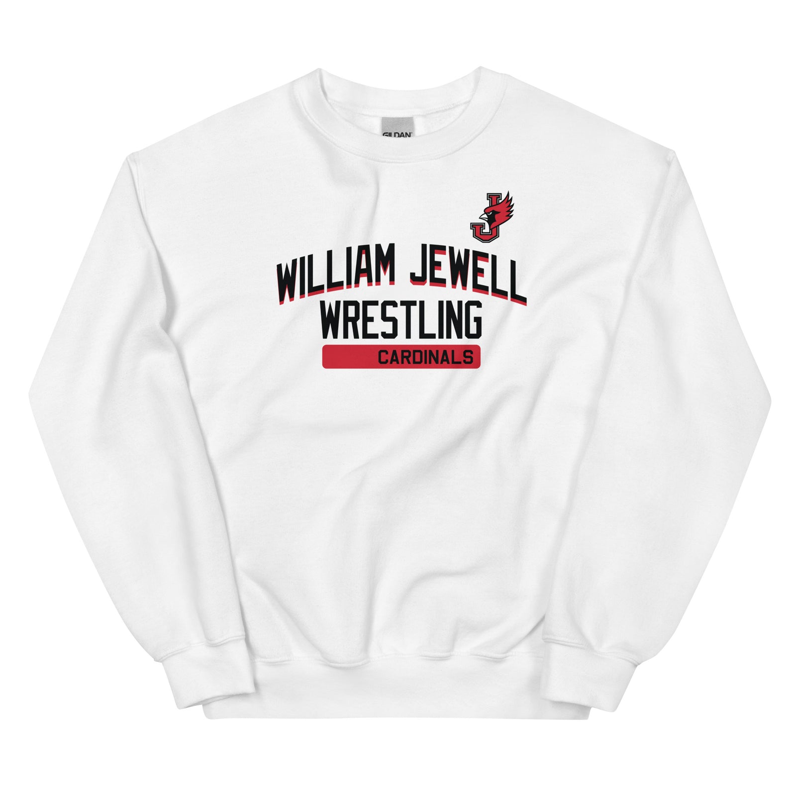 William Jewell Wrestling Light Unisex Crew Neck Sweatshirt