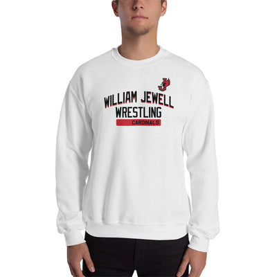 William Jewell Wrestling Light Unisex Crew Neck Sweatshirt