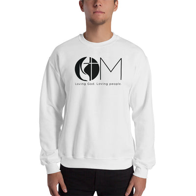 Old Mission One Color Design Unisex Crew Neck Sweatshirt