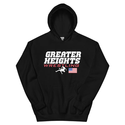 Greater Heights Wrestling 2 Unisex Hoodie