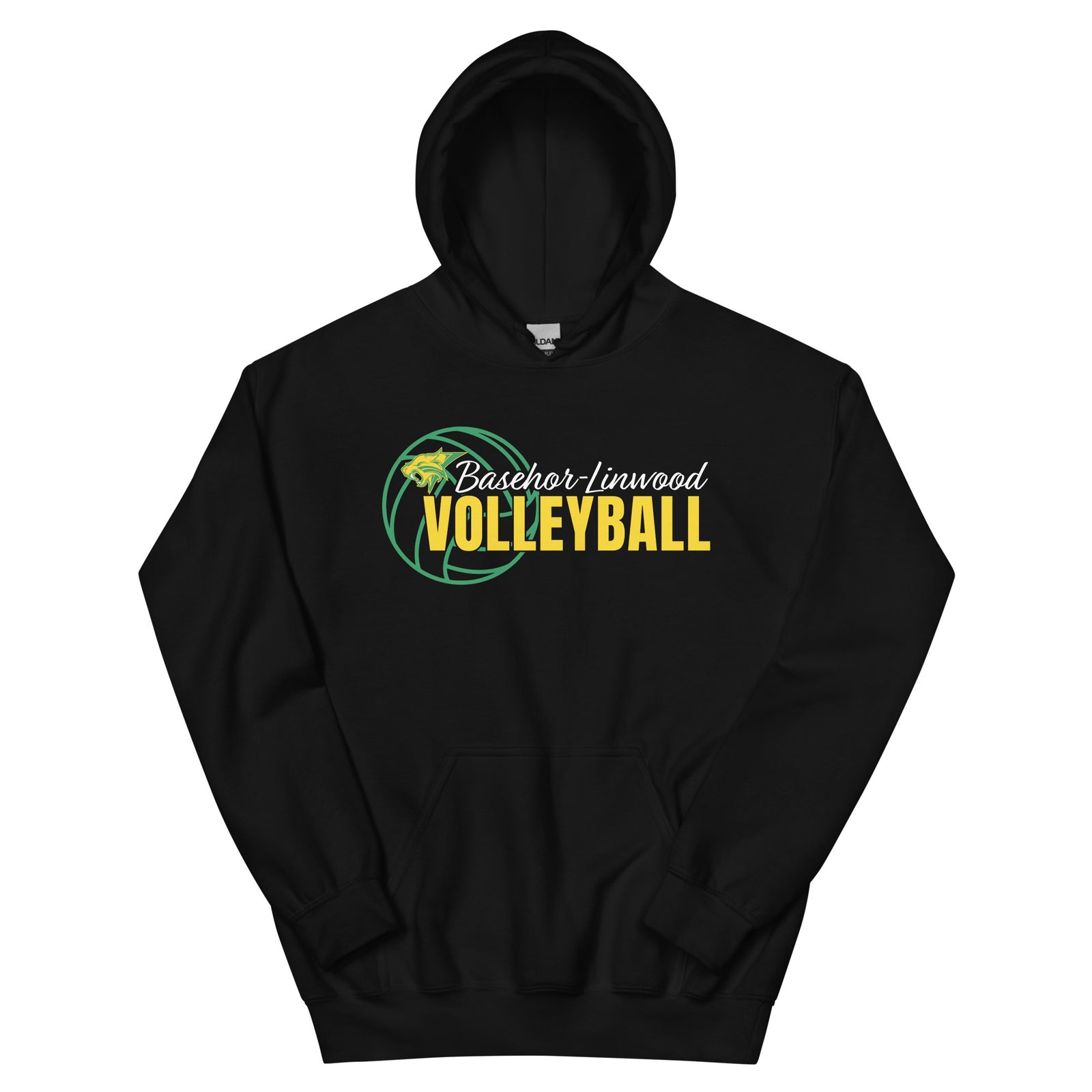 Basehor-Linwood Volleyball (Front Only) Unisex Hoodie
