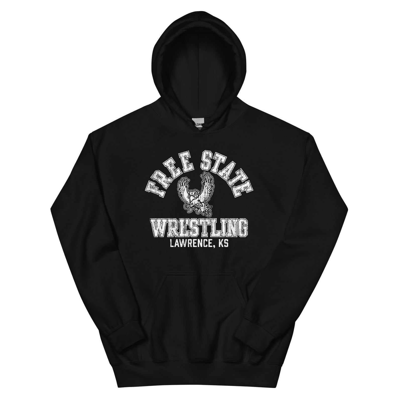 Lawrence Free State Wrestling Free State Unisex Heavy Blend Hoodie