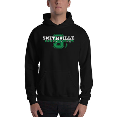 Smithville Wrestling Banner Unisex Heavy Blend Hoodie