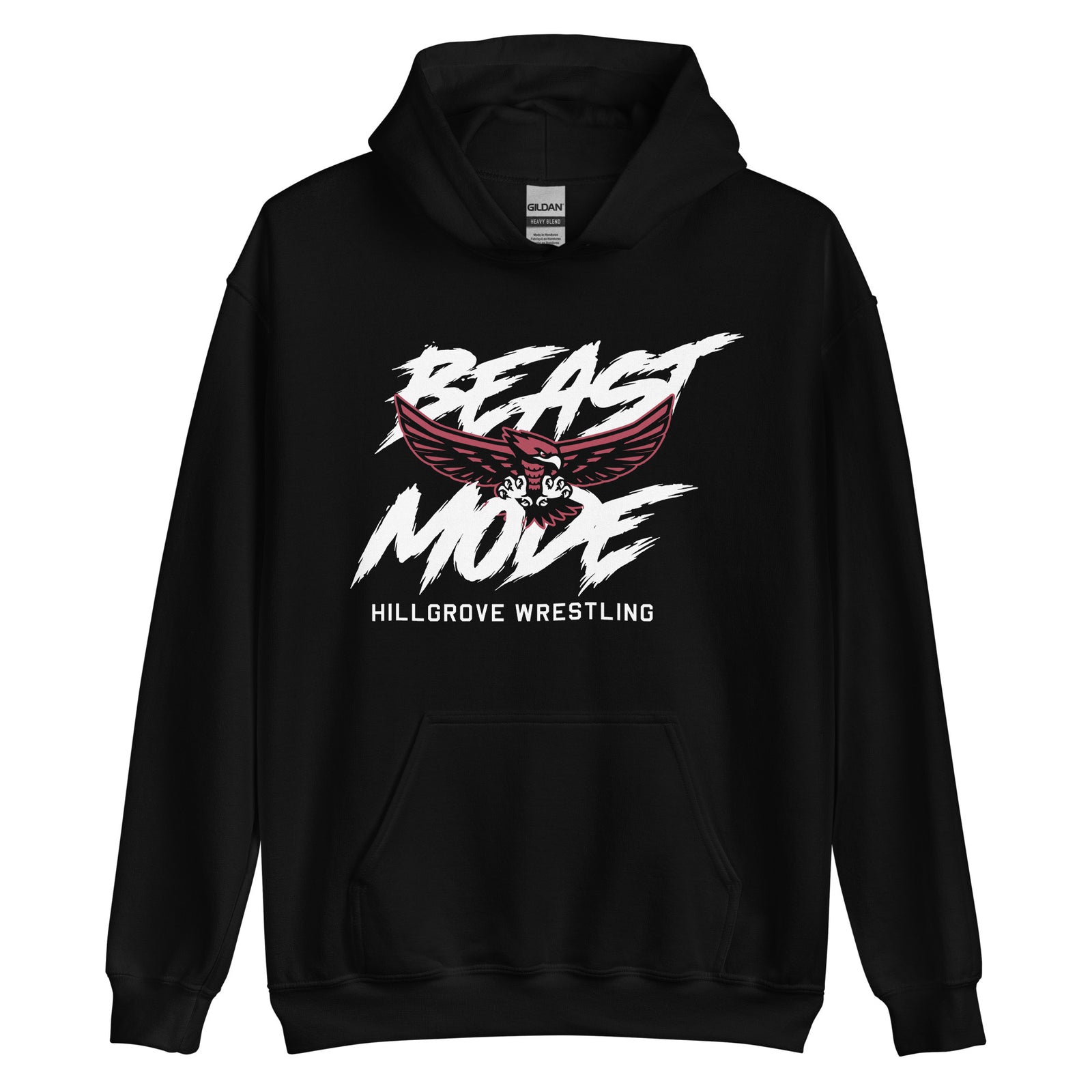 Hillgrove Hawks Beast Mode Unisex Hoodie